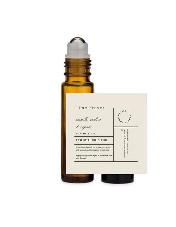 Time Eraser Rollerball -10 ml castor oil & frankincense