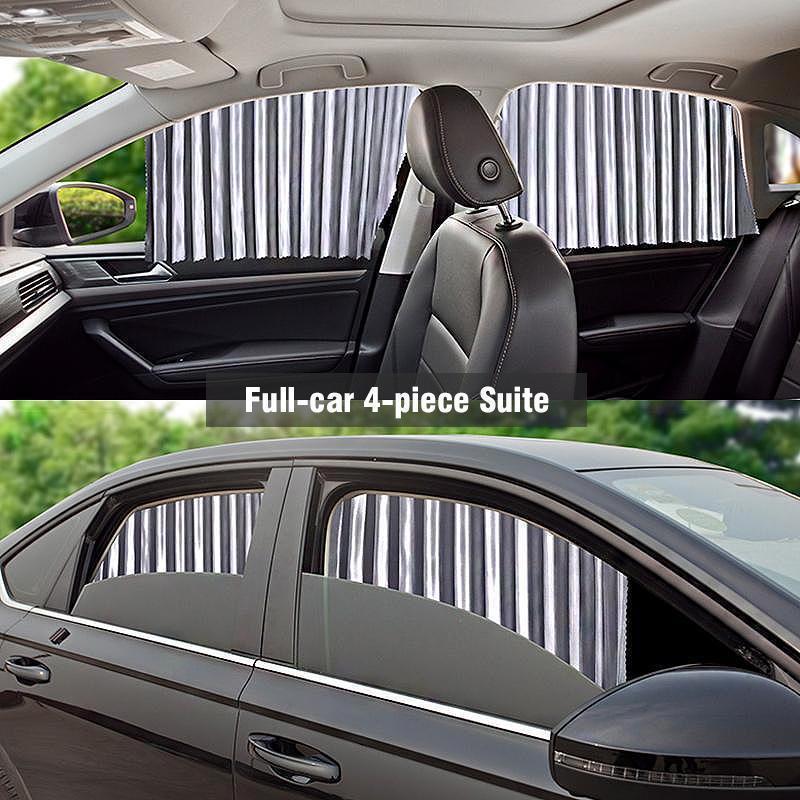 Magnetic Car Sunshade Curtains (2/4 PCs)