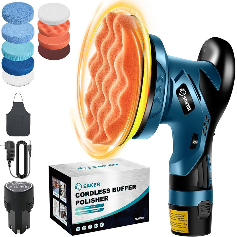 Cordless Polishing Machine Kit for Car Detailing