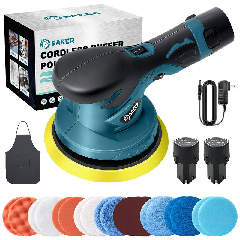 Cordless Polishing Machine Kit for Car Detailing