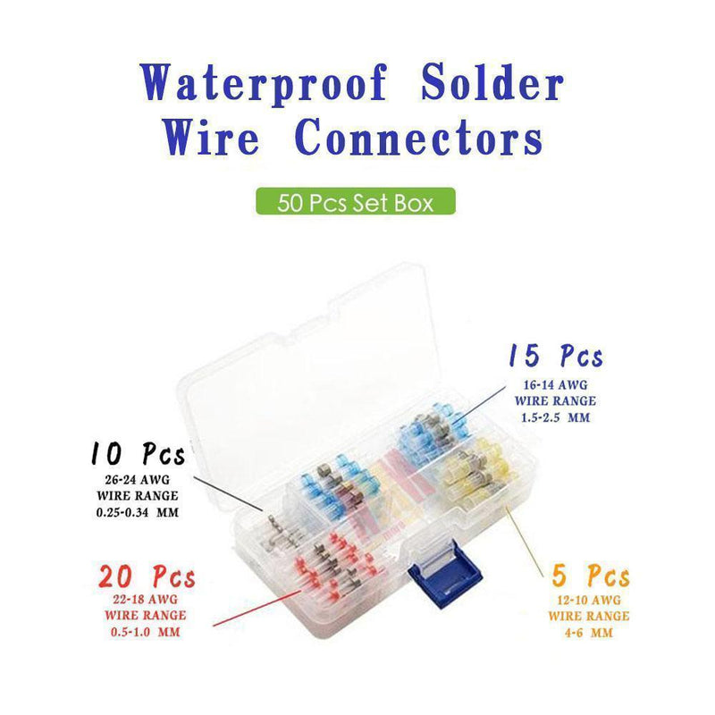 Waterproof Solder Wire Connectors✅GOOD HELPER✅40%OFF NOW