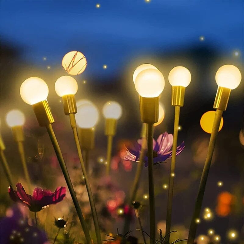 Solar Powered Firefly Garden Light🌝BUY 2/3/5, GET 10/15/20%OFF