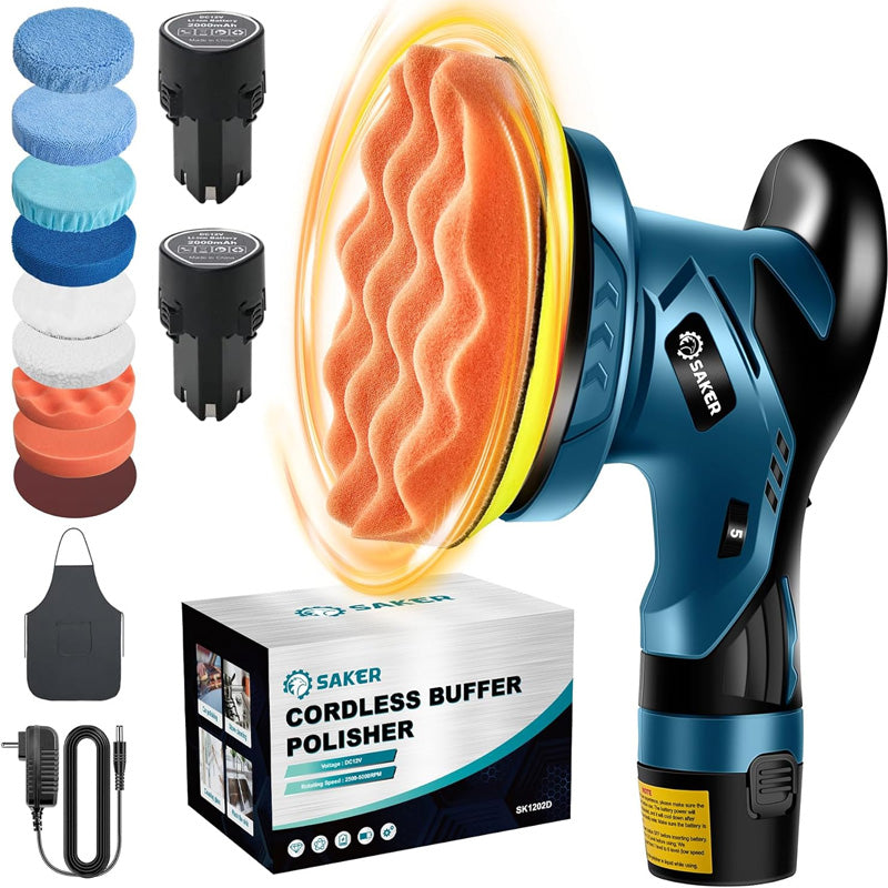 Cordless Polishing Machine Kit for Car Detailing