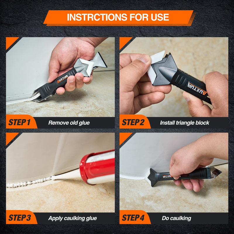 3-in-1 Silicone Caulking Tools