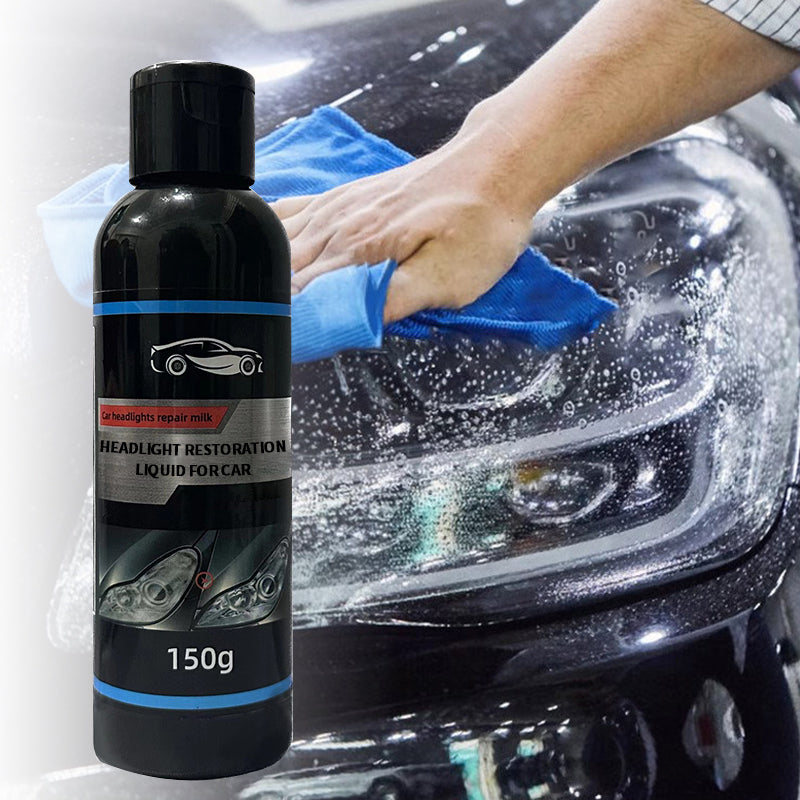 Car headlight repair fluid