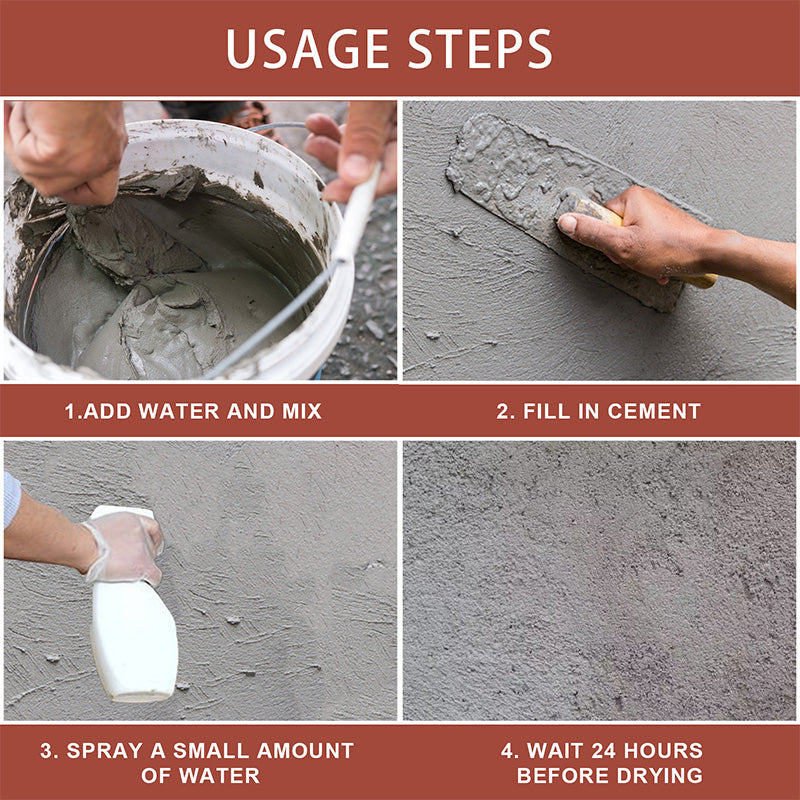 Repair of Cement on Walls