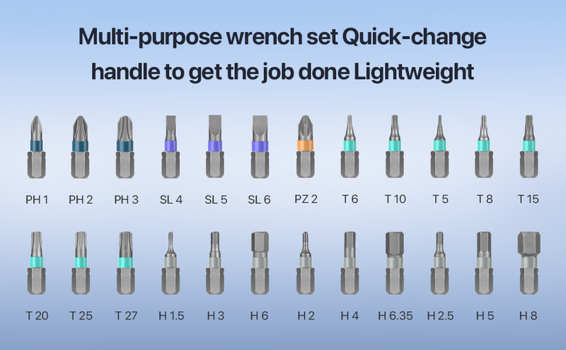 24 in 1 Magnetic Screwdriver Set