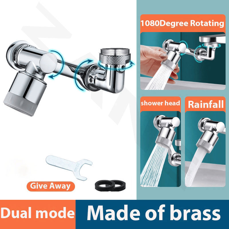 🏡50% OFF✨Universal 1080° Rotating Splash Filter Faucet Extender