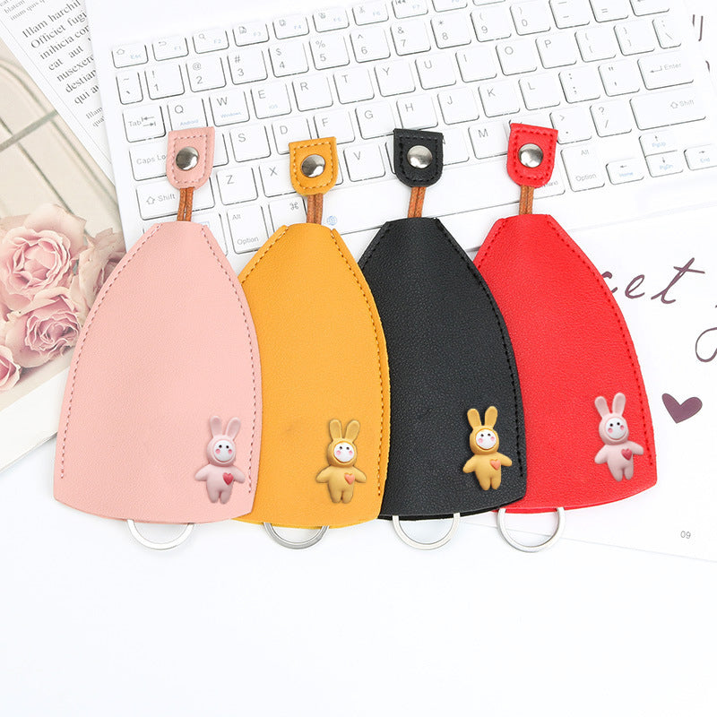 💥Cute PU Leather Car Key Case Cover💥