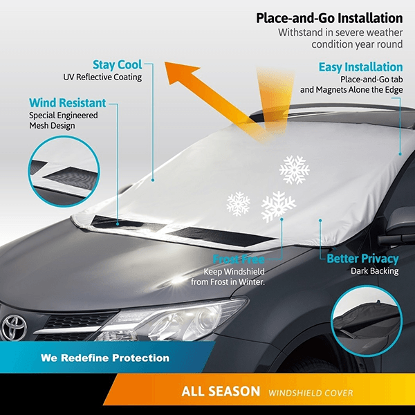 Magnetic Car Windshield Anti-Snow Cover