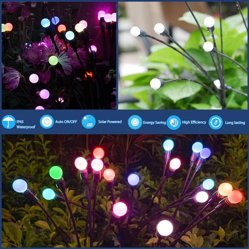 Solar Powered Firefly Garden Light🌝BUY 2/3/5, GET 10/15/20%OFF