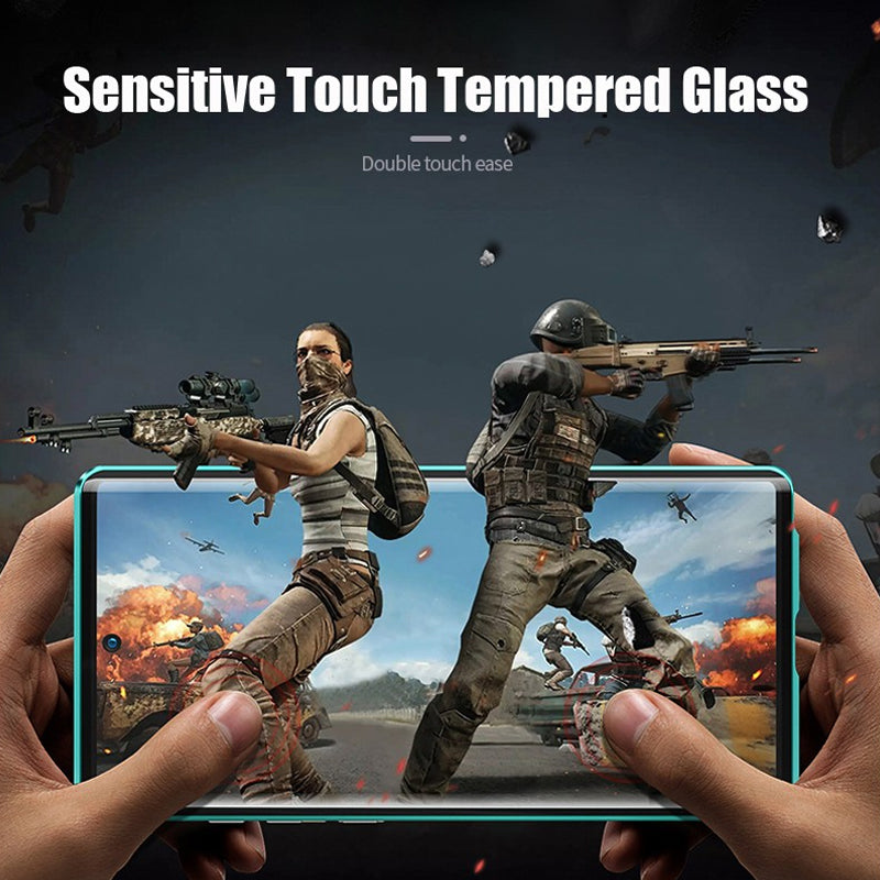 📱2023Hot Sale📱Magnetic Adsorption Metal Tempered Glass Case For Samsung