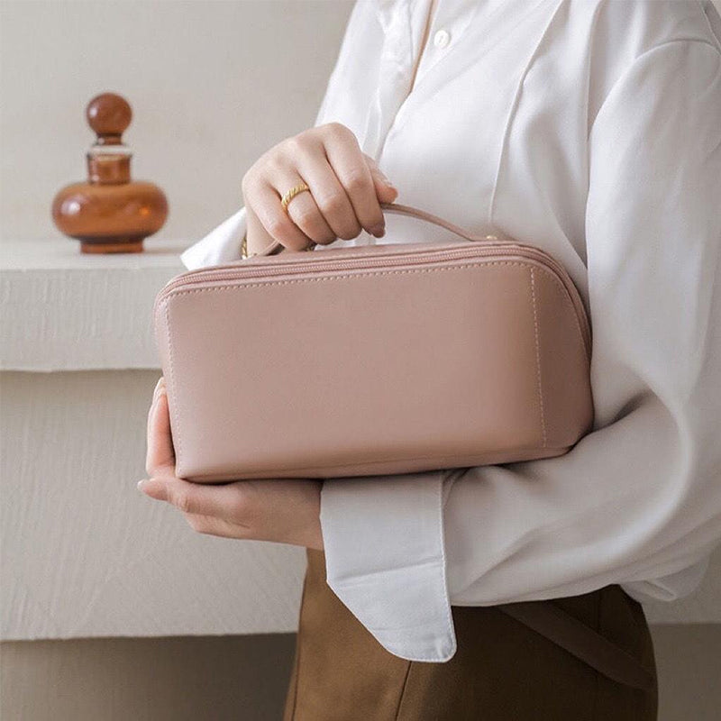 PU Portable Travel Cosmetic Storage Bag👝BUY ONE FOR COSMETICS，ONE FOR SKINCARE👝