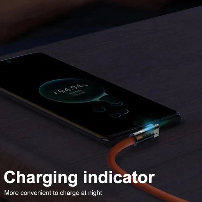 180° Rotating Fast Charge Cable