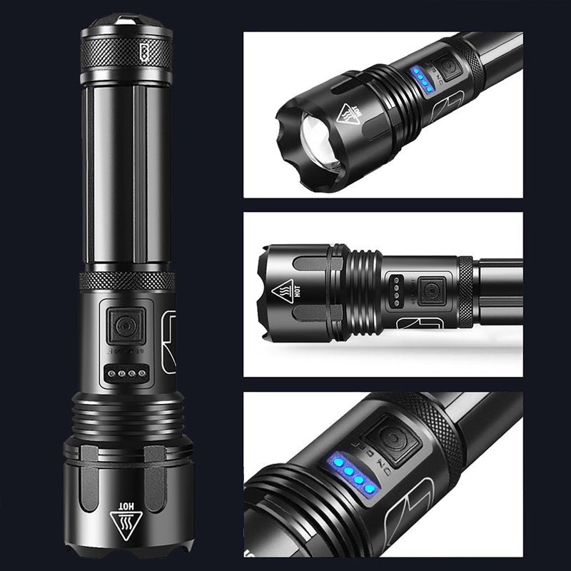 🔦Up to 52% OFF🔦Waterproof Usb Rechargeable Glare Flashlight