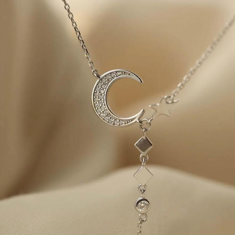 Moon Star Necklace