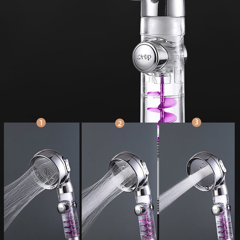 3 Mode Adjustable Turbocharged Shower Head