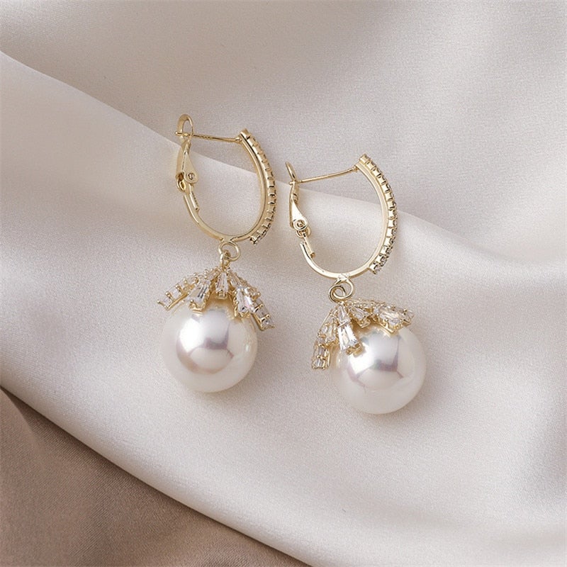 Pearl Drop Earrings