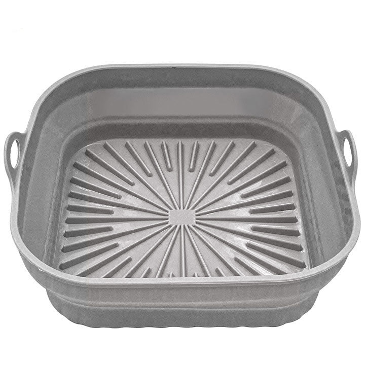 Air Fryer Silicone Grill Pan Reusable Baking Tray