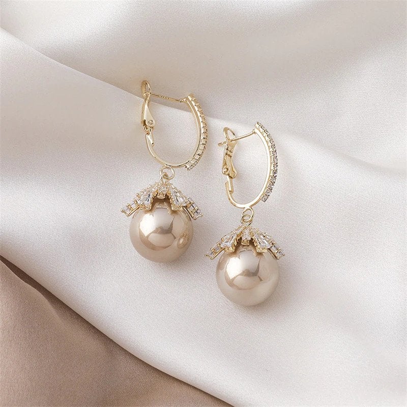 Pearl Drop Earrings