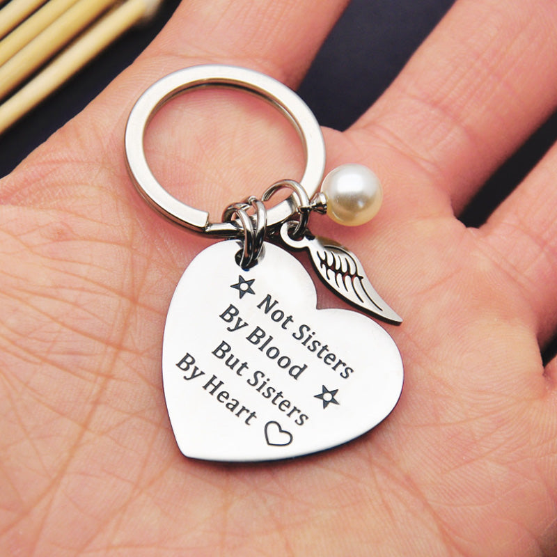 Sister Keyring, Gift Keychain for Best Friends