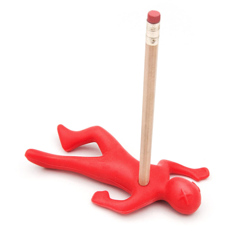 Dead Man Novelty Silicone Holder for Pens & Pencils