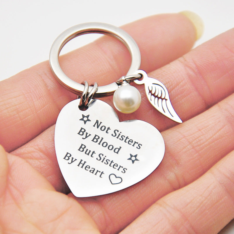 Sister Keyring, Gift Keychain for Best Friends