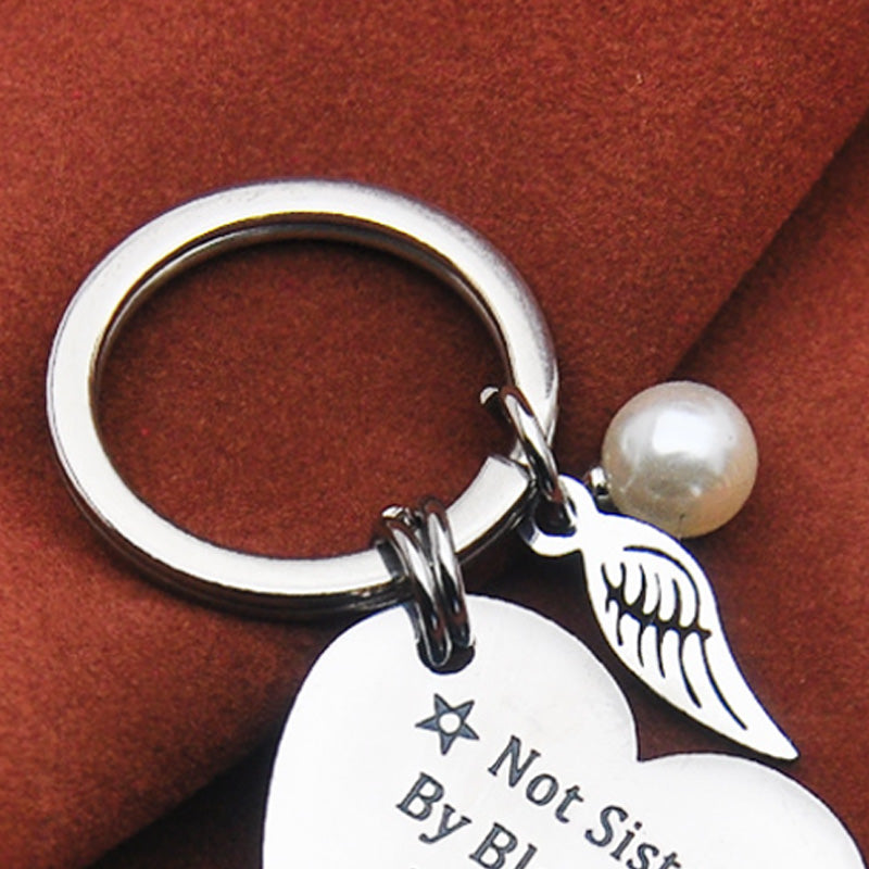 Sister Keyring, Gift Keychain for Best Friends