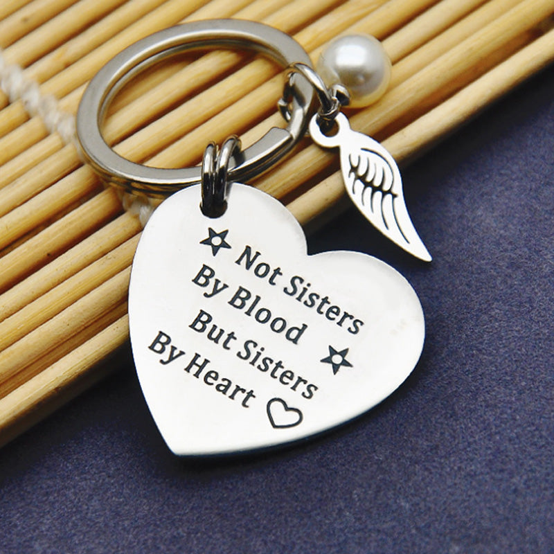 Sister Keyring, Gift Keychain for Best Friends