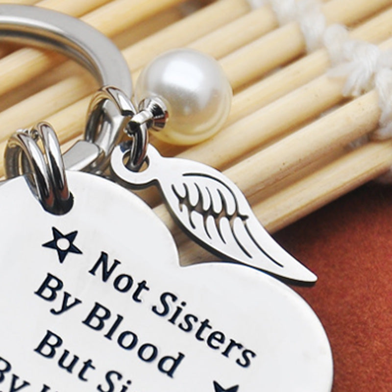 Sister Keyring, Gift Keychain for Best Friends