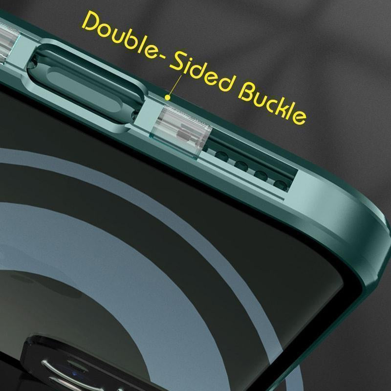 Double-Sided Buckle Case For iPhone