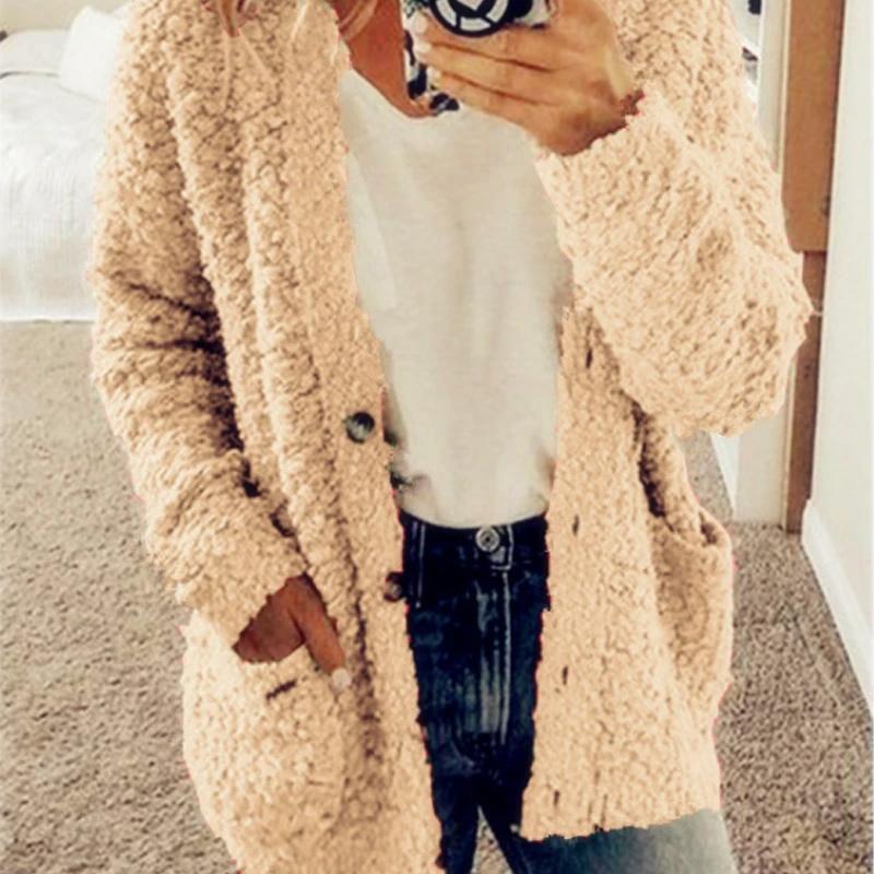 Dimoohome™ Women's Plush Casual Coat