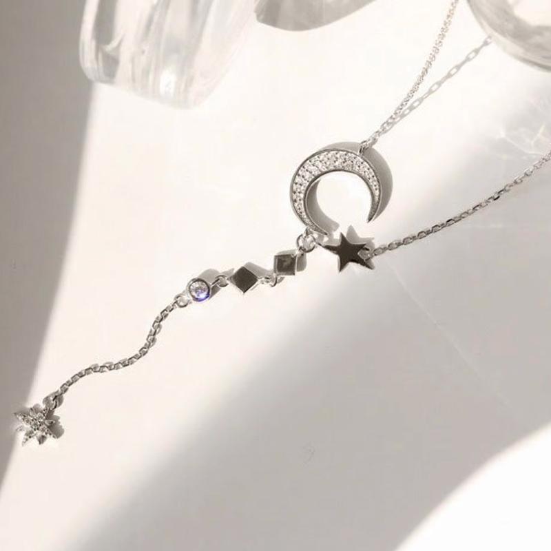 Moon Star Necklace