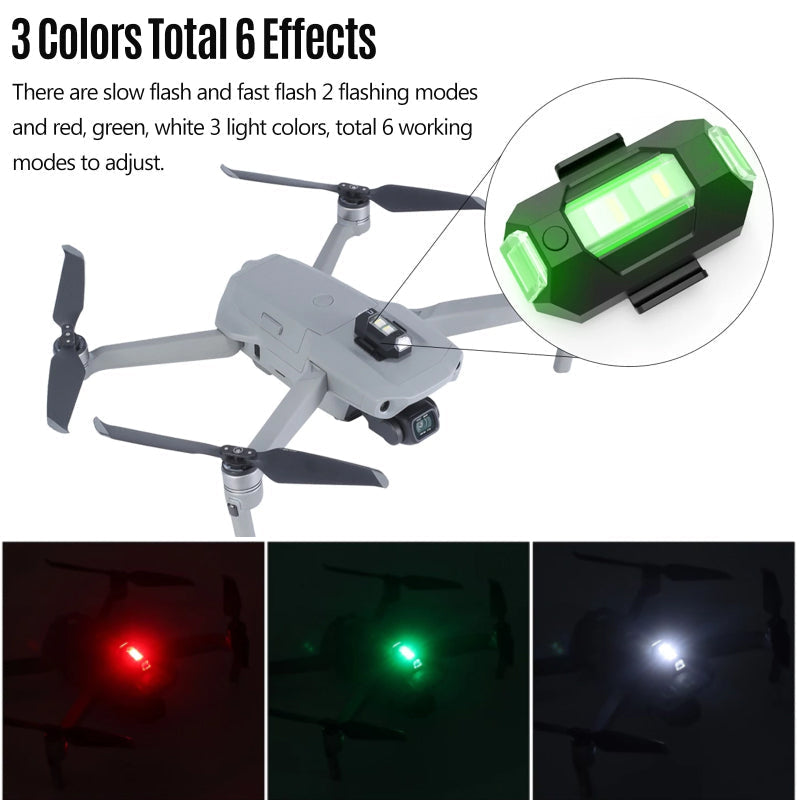 ✨2023 Hot Sale-55% OFF✨4 Colors LED Aircraft Strobe Lights & USB Charging