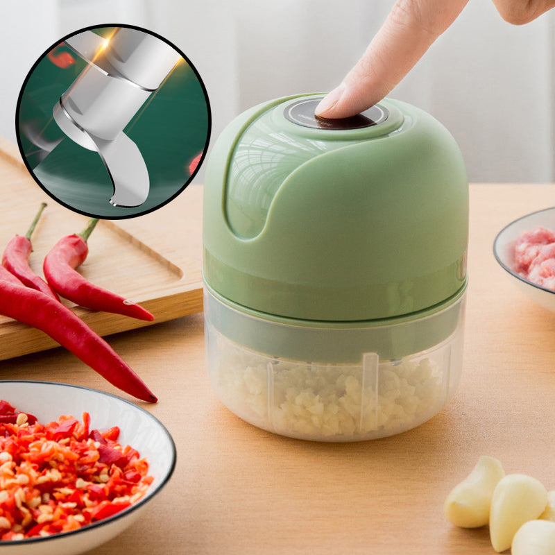 🧄USB Rechargebale Electric Garlic Grinder