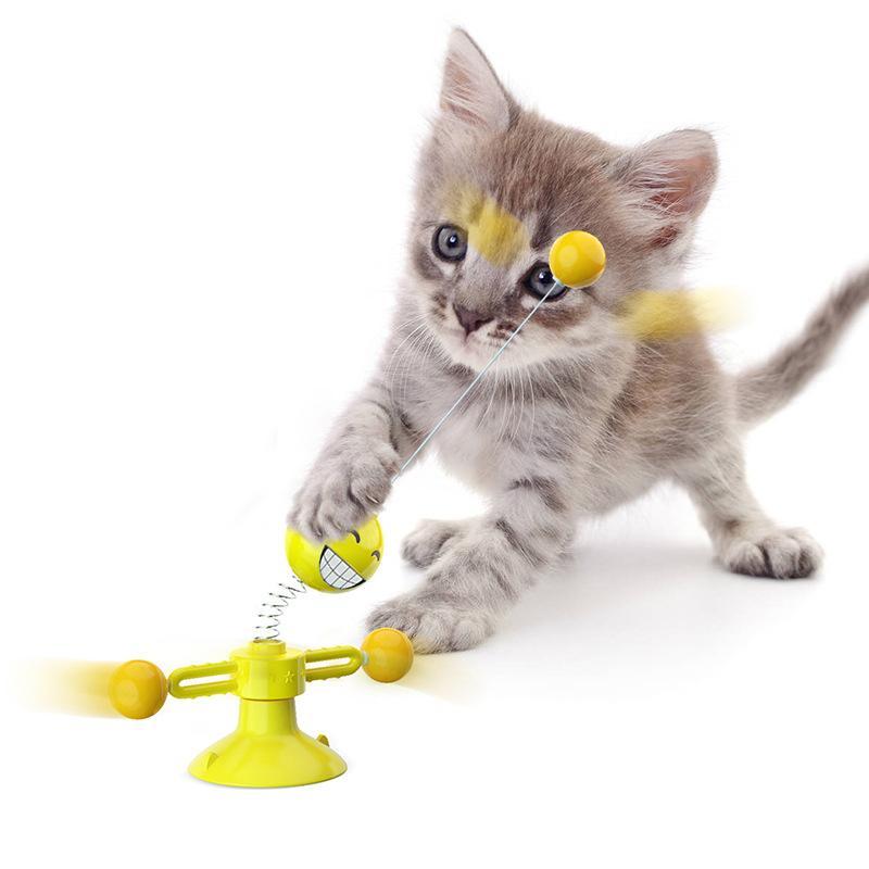 Multifunctional Rotating Cat Toy