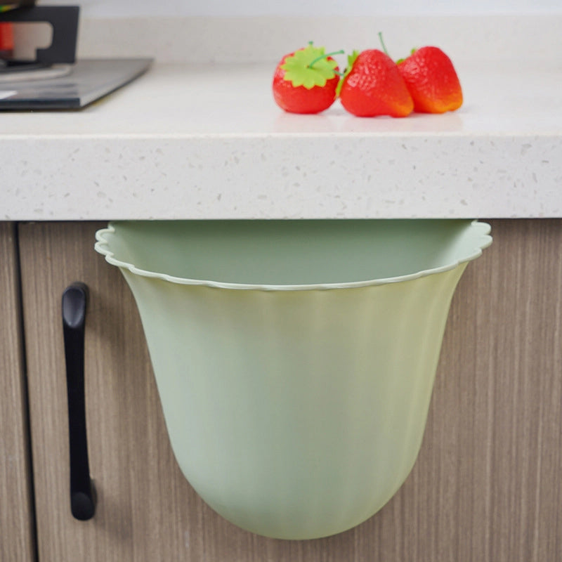 Hanging Trash Can, Kitchen Waste Bin for Cabinet Door