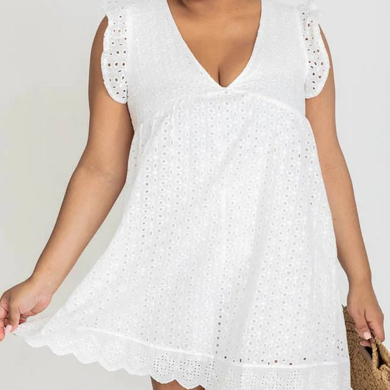 Lace Dress Romper