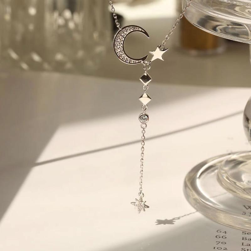 Moon Star Necklace