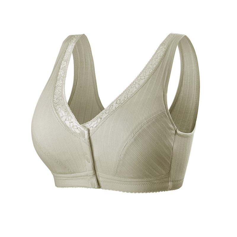 Comfortable Front Button Bra