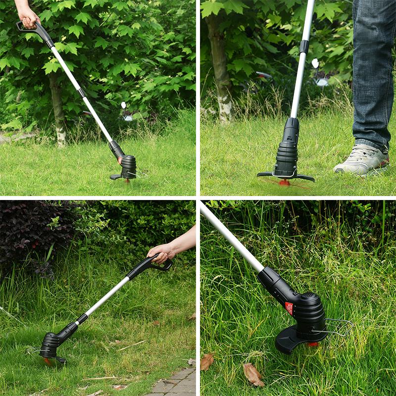 Portable Smart Wireless Electric Lawn Mower/Trimmer & Edge