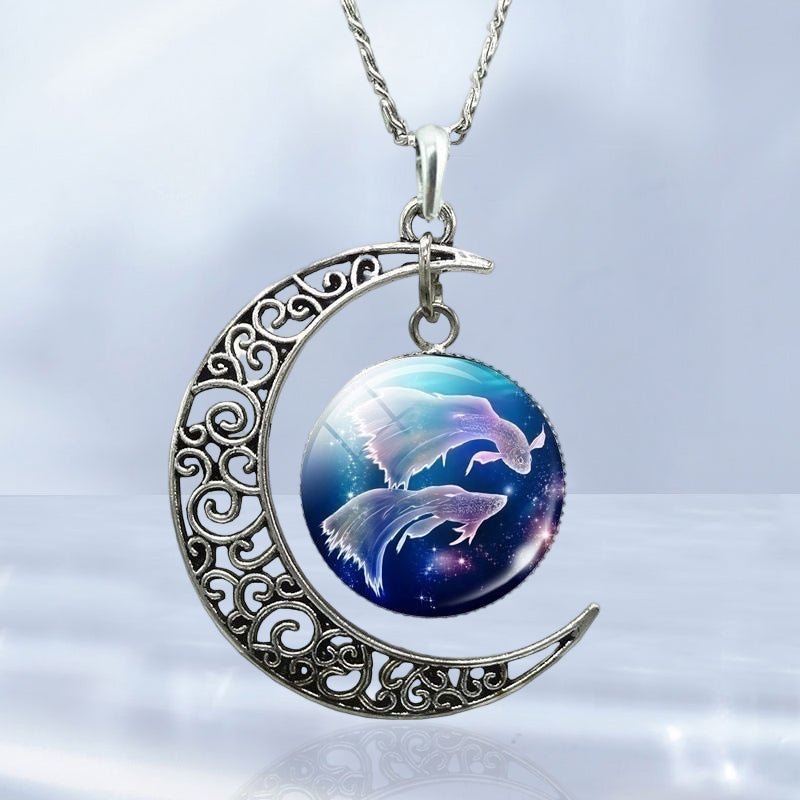 Zodiac Moon Necklace