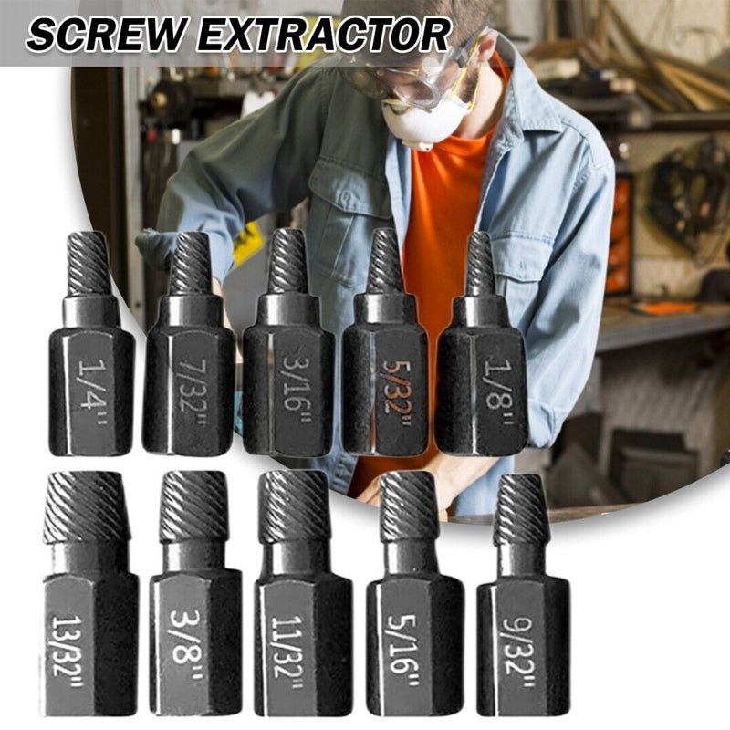 10/25-Piece Hex Shank Screw Remover Set