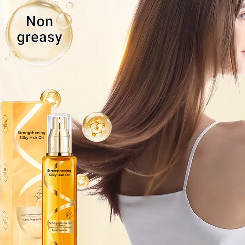 Moisturizing & Strengthening Silky Hair Oil
