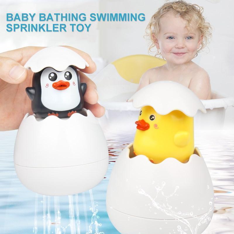 Egg Baby Bathing Swimming Sprinkler Toy