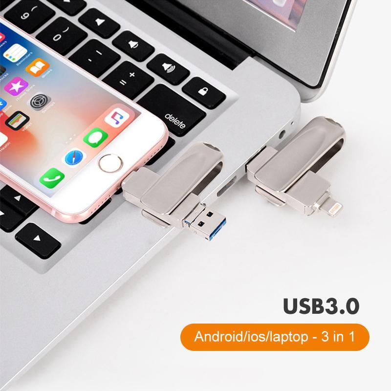 🔥50% OFF🔥3-in-1 USB Flash Drive