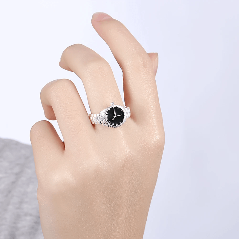 Creative Watch Shape Finger Ring