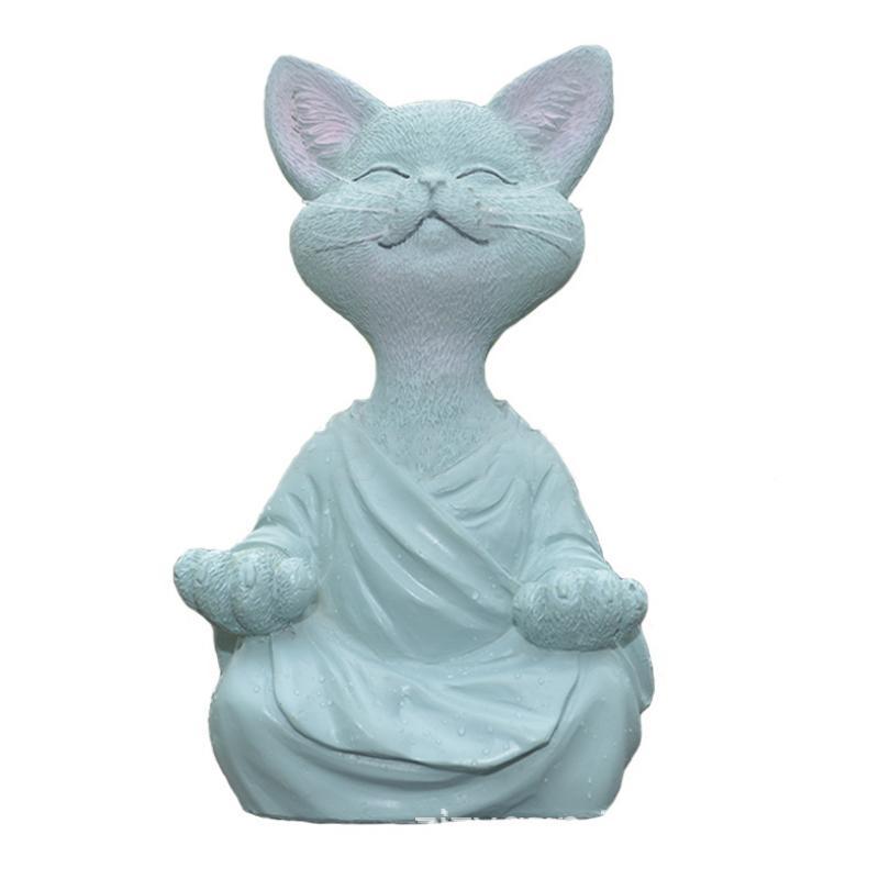 Happy Buddha Cat