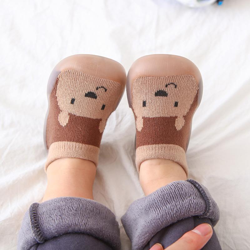 Adorable Animals Non-Slip Baby Shoe-Socks