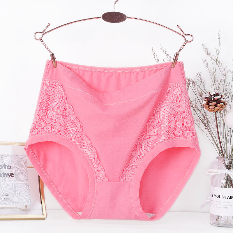 Plus Size High Waist Leak Proof Cotton Panties